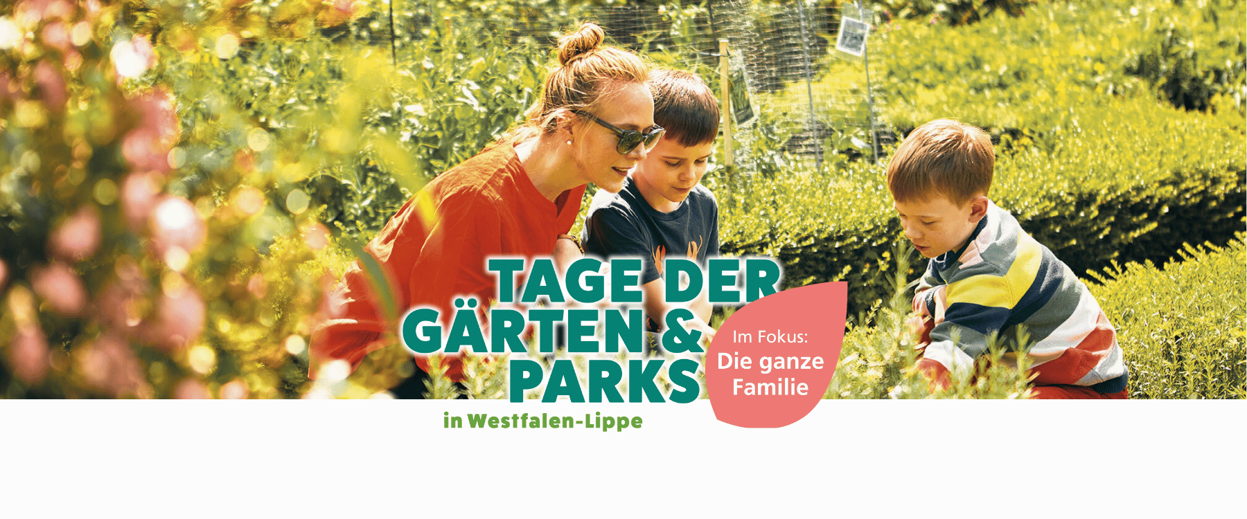Tage der Gärten und Parks in Westfalen-Lippe