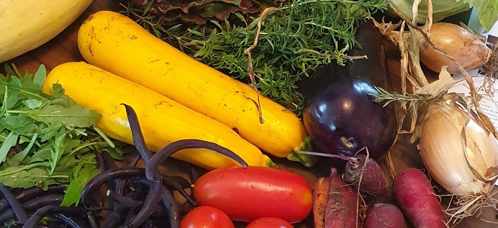 Verschiedene bunte Gemüse