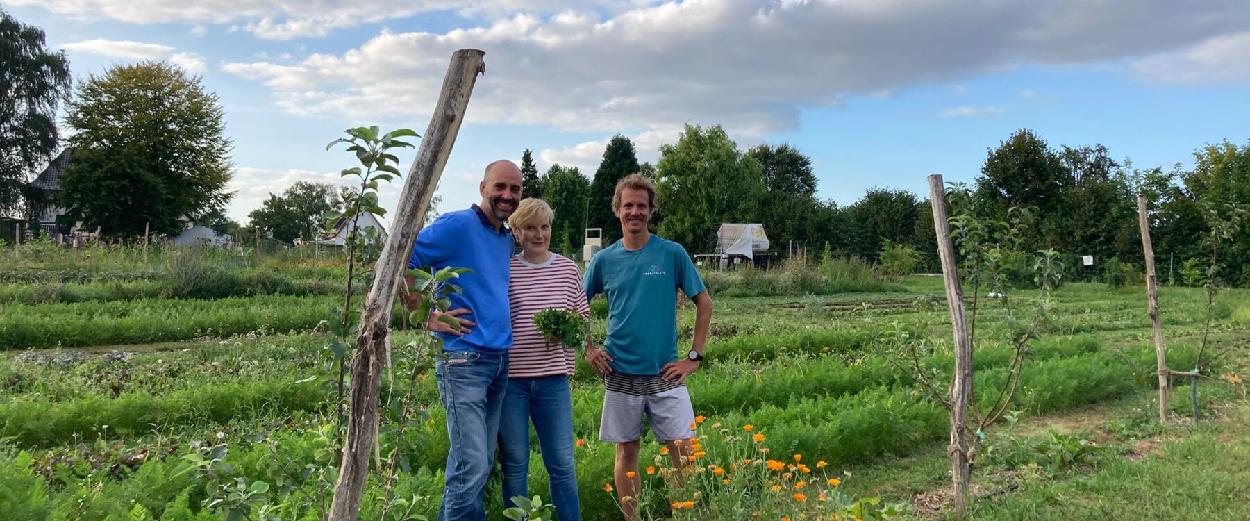 Bild mit Felix, Nils und Wiebke